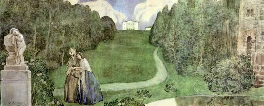 Виктор Борисов-Мусатов и Таруса