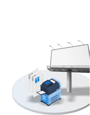 Полиграфия, наружная реклама