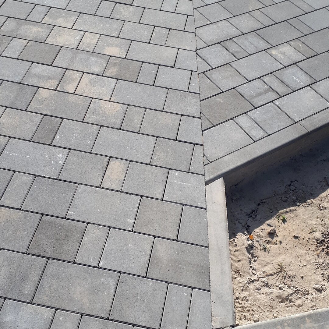 Укладка тротуарной плитки