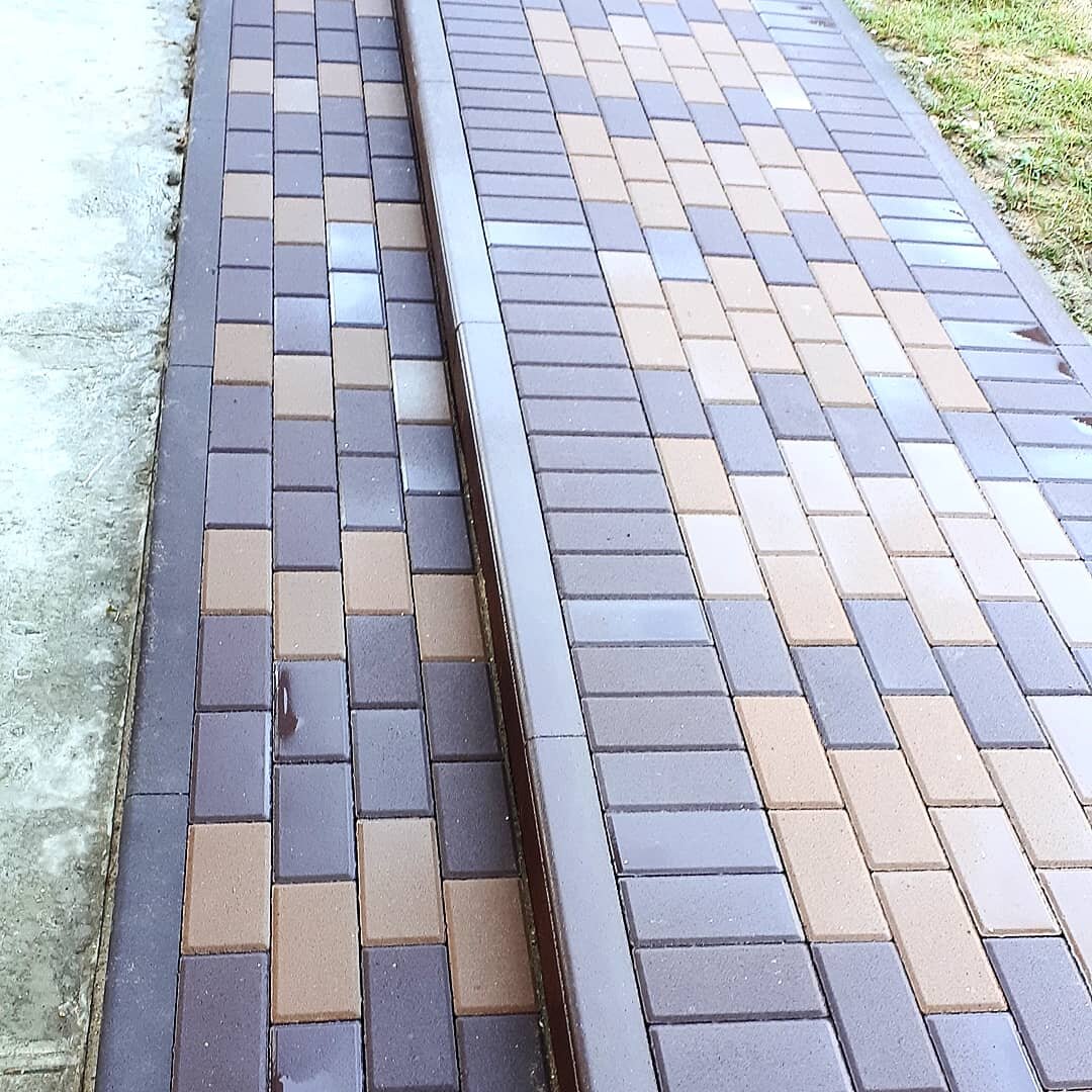 Укладка тротуарной плитки