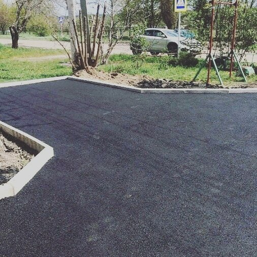 Устройство дорожного покрытия из мелкозернистого асфальтобетона