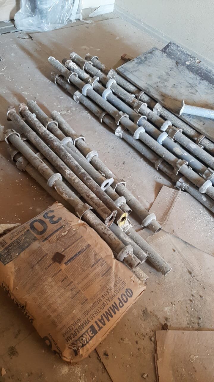 Подъем стройматериалов на этаж