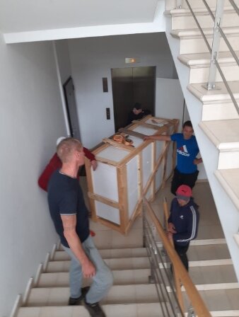 Подъем груза на этаж