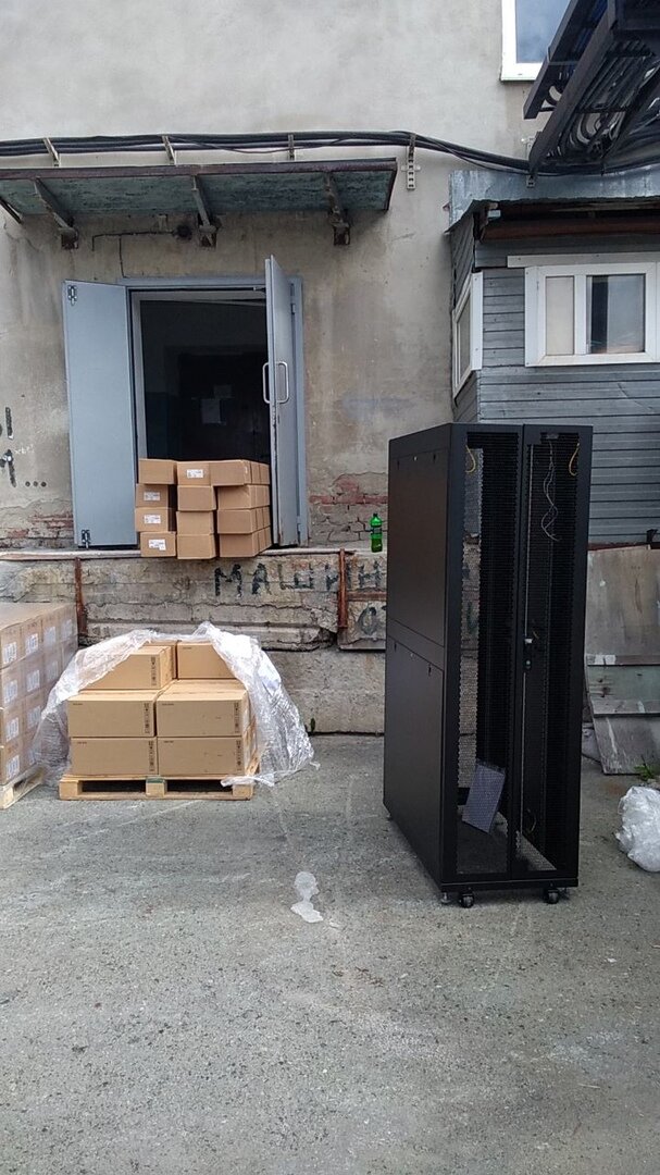 Подъем стройматериалов на этаж