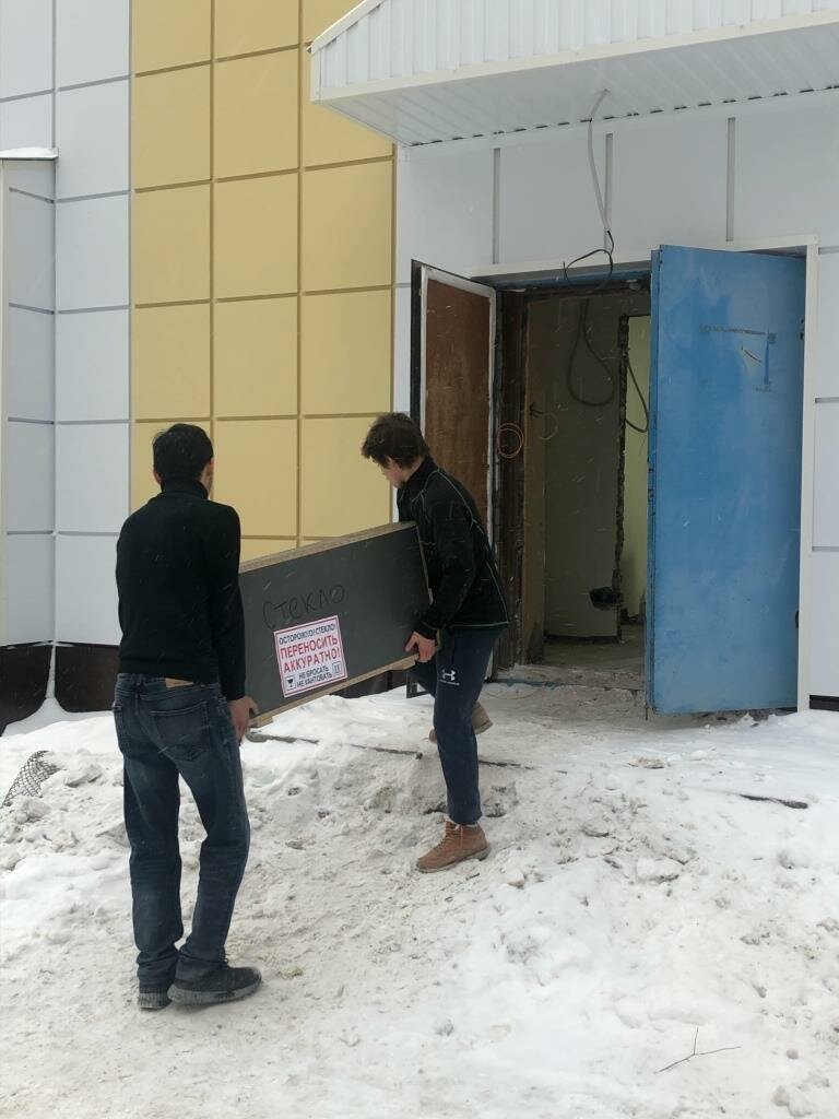 Подъем груза на этаж