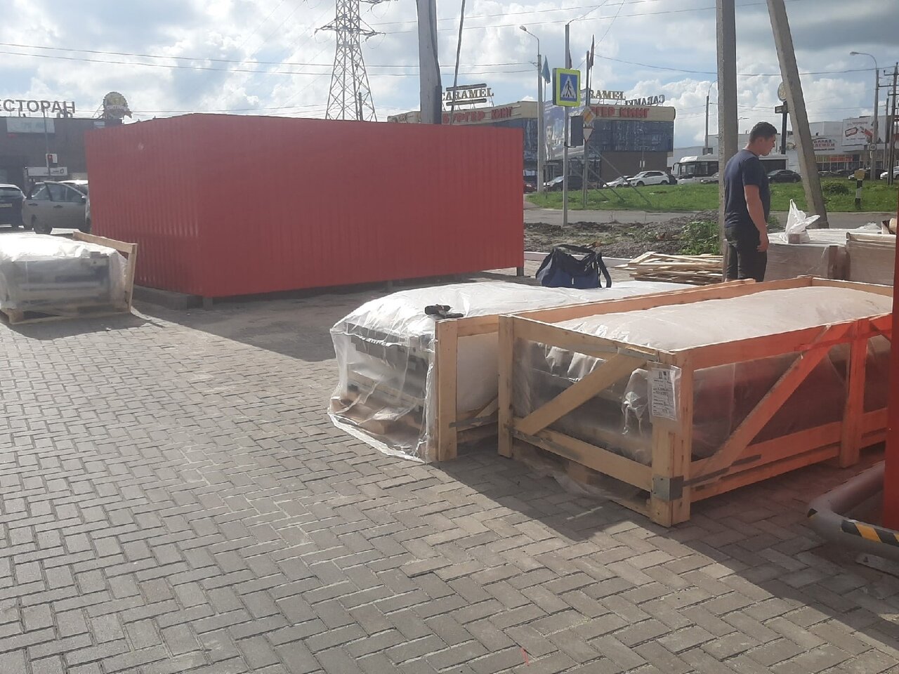 Транспортировка такелажного груза