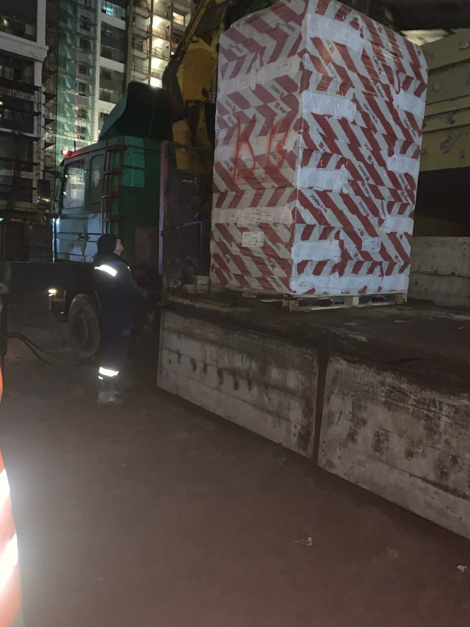 Такелажные работы при перевозке