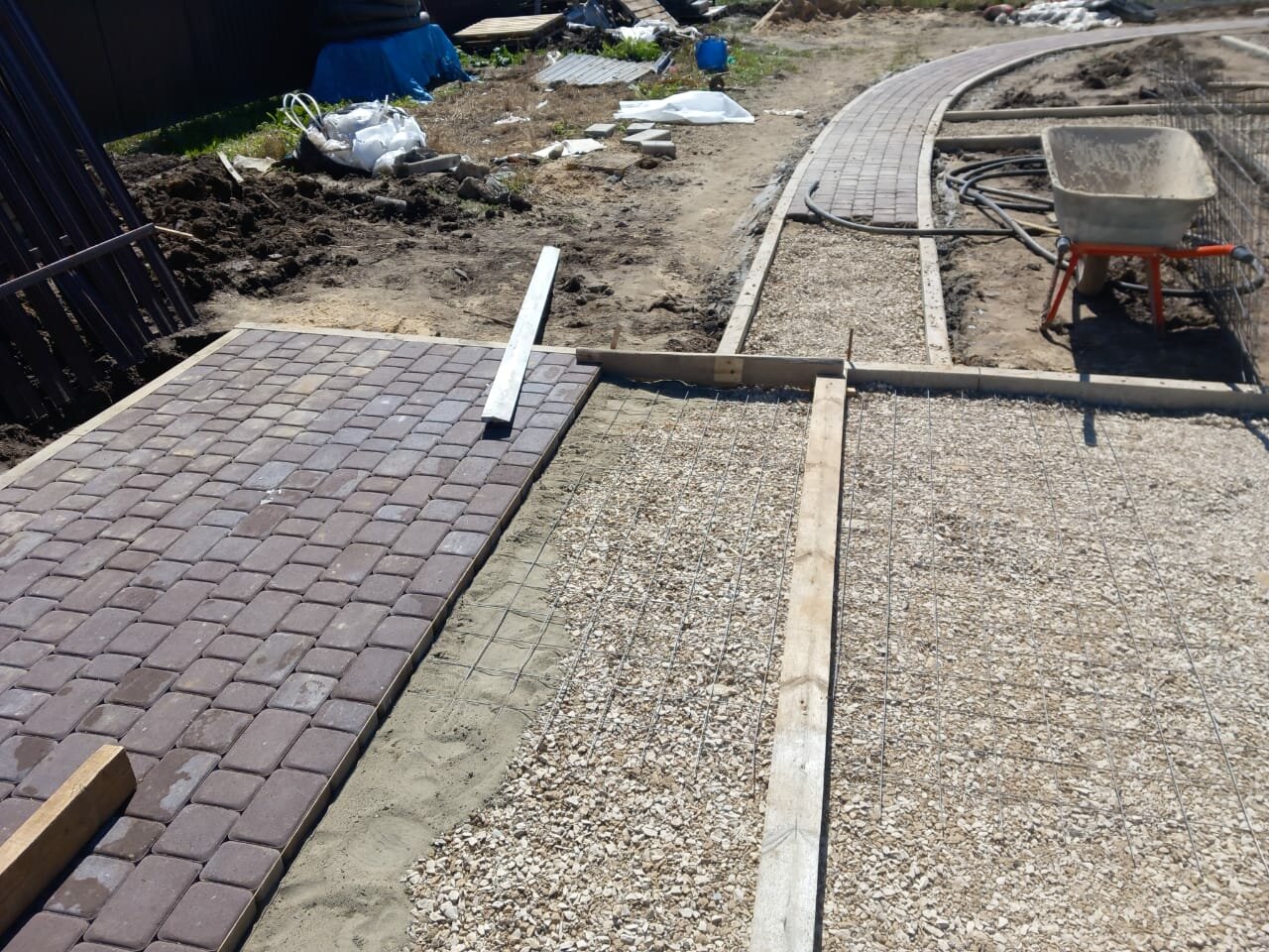 Заезд на участок под ключ