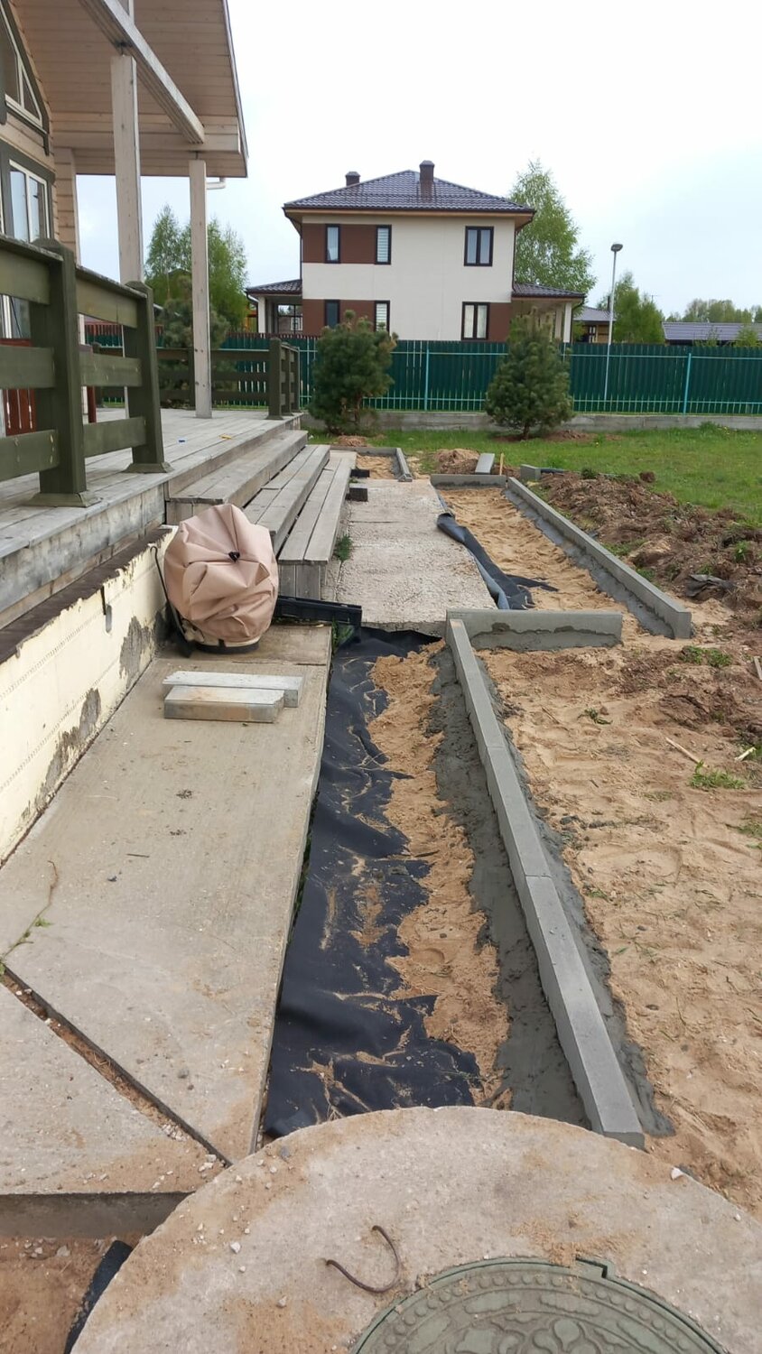 Дорожки из тротуарной плитки