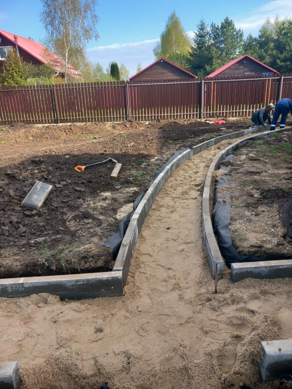 Дорожки из тротуарной плитки