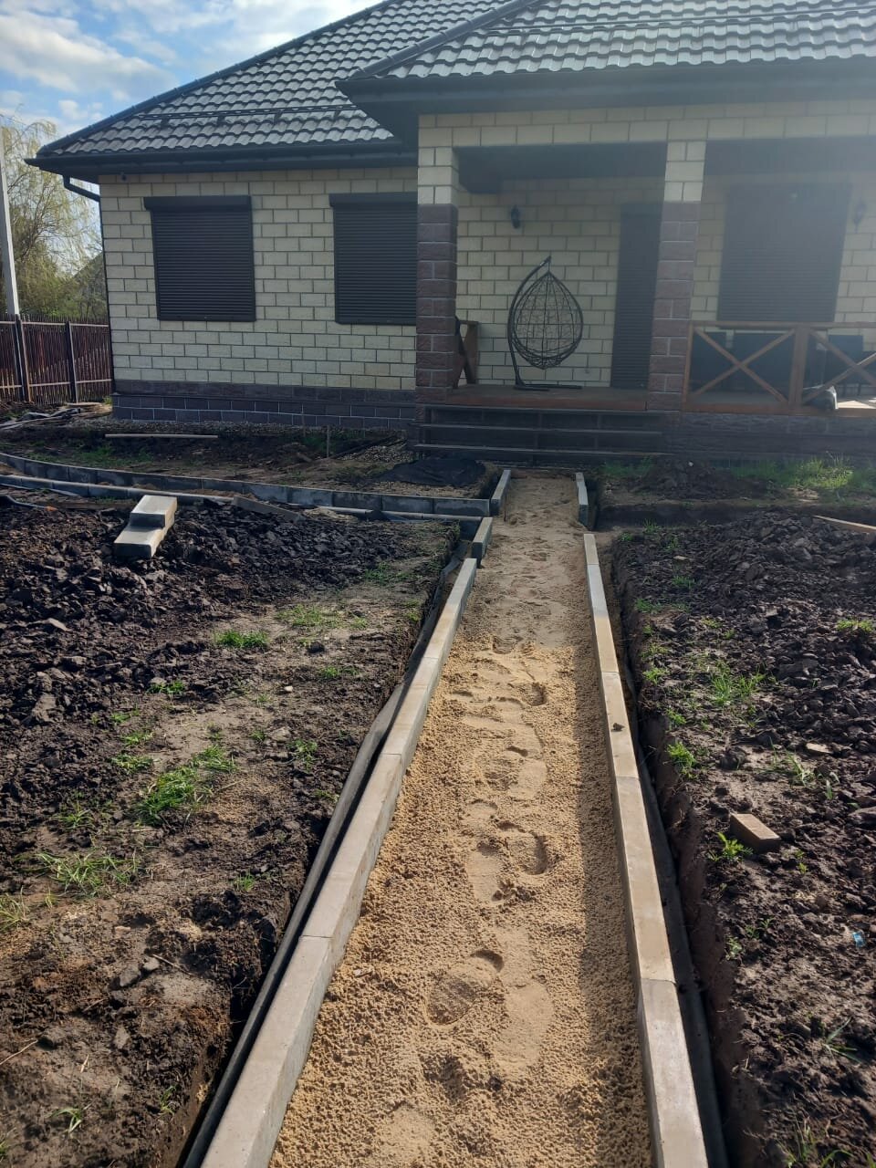 Дорожки из тротуарной плитки