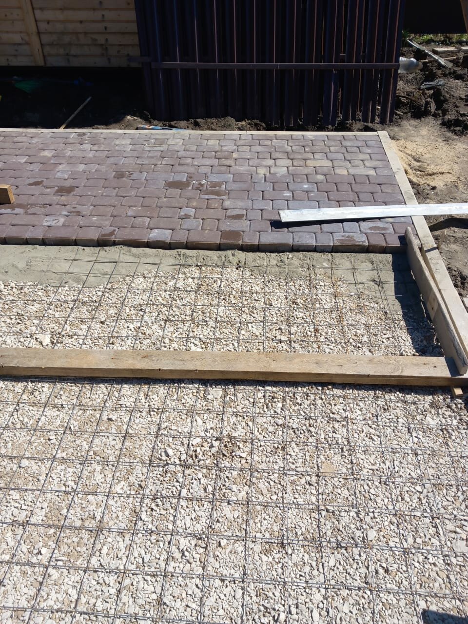 Заезд на участок под ключ