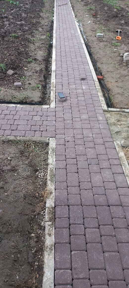 Дорожки из тротуарной плитки