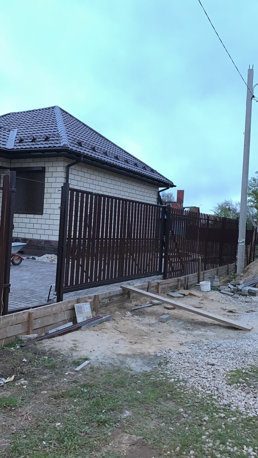 Заезд на участок под ключ