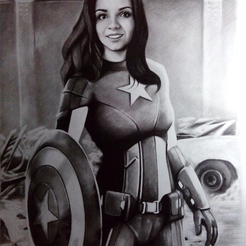 Шарж по фотографии, образ, картина.