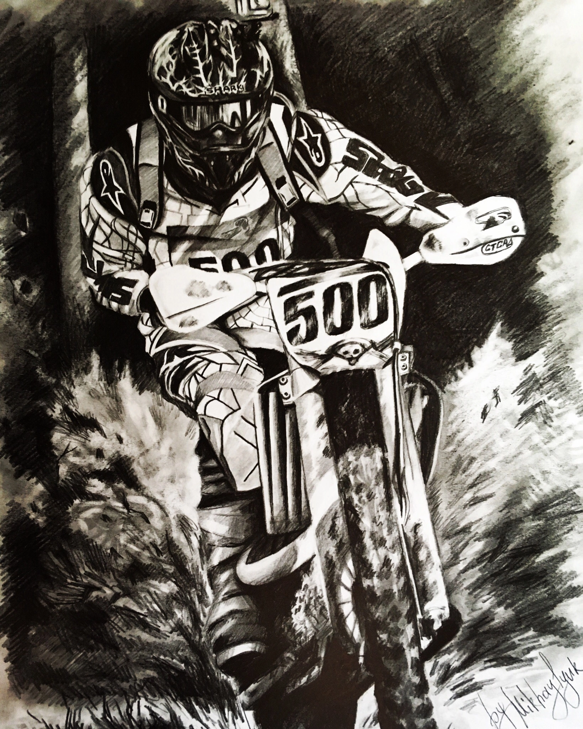 Шарж по фотографии, образ, картина.