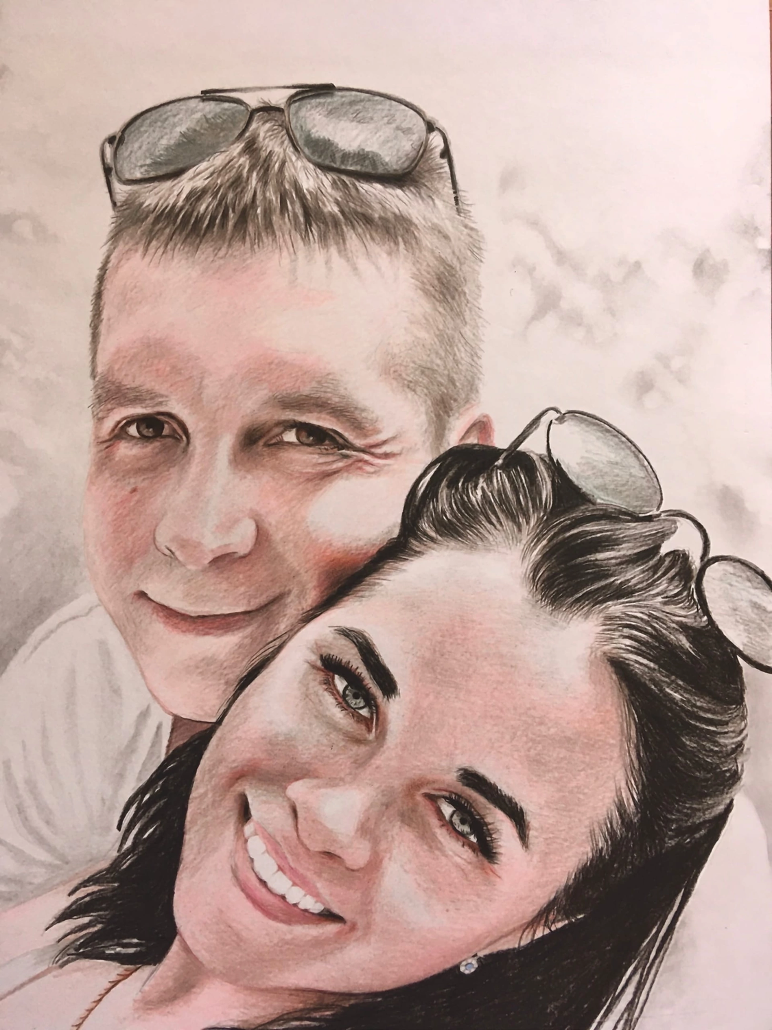 Портрет по фотографии цветной