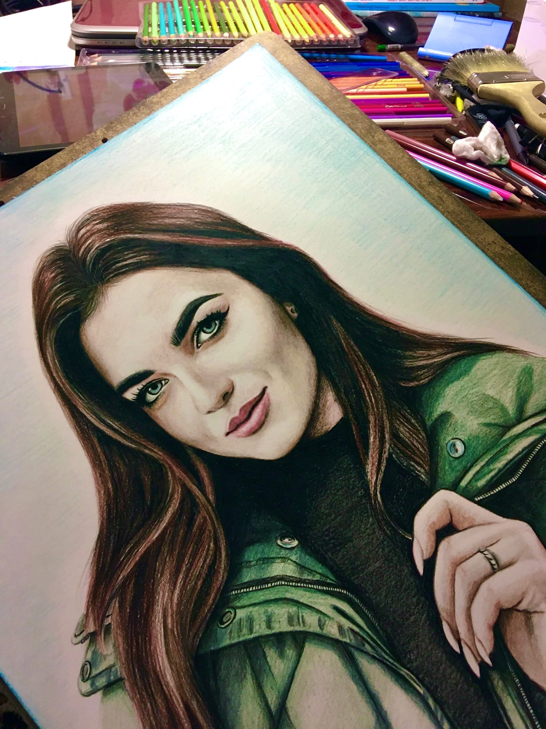 Портрет по фотографии цветной