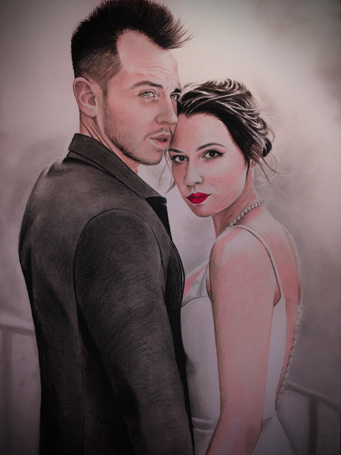 Портрет по фотографии цветной