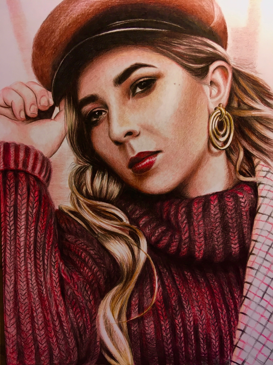 Портрет по фотографии цветной