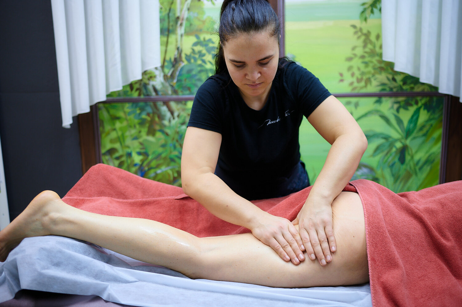 классический массаж тела