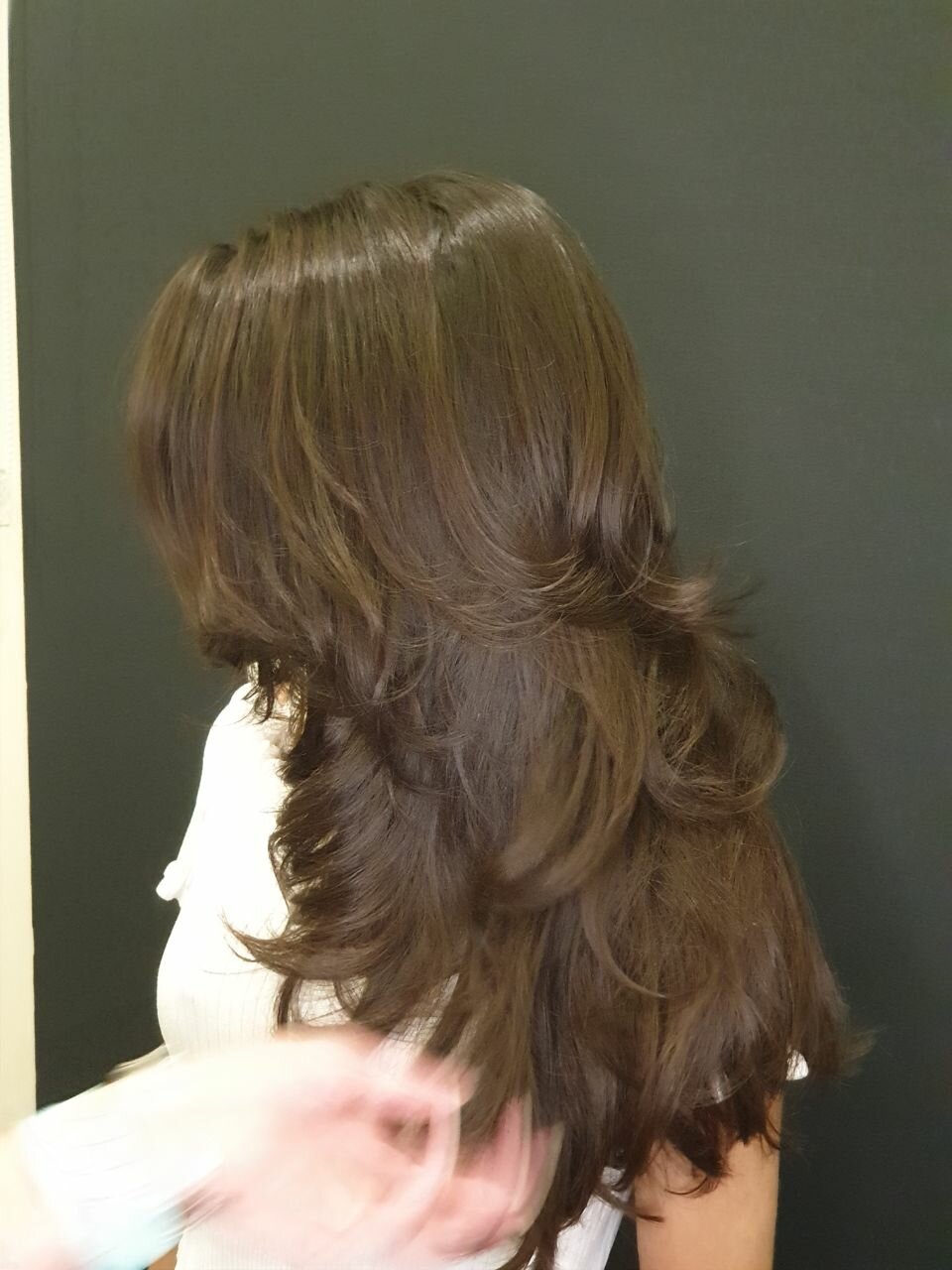 стрижка волос женская