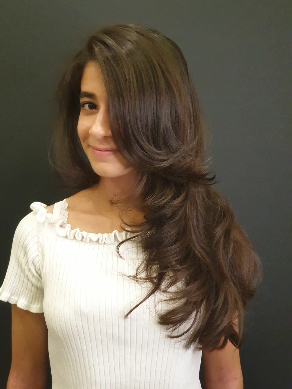 стрижка волос женская