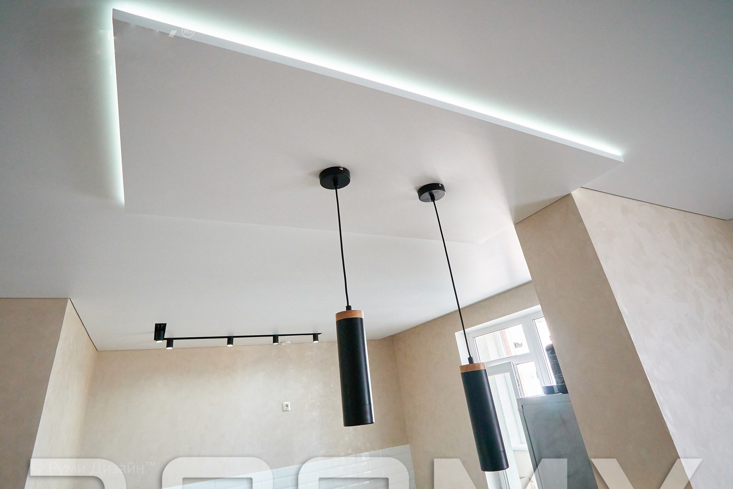 Монтаж натяжного потолка