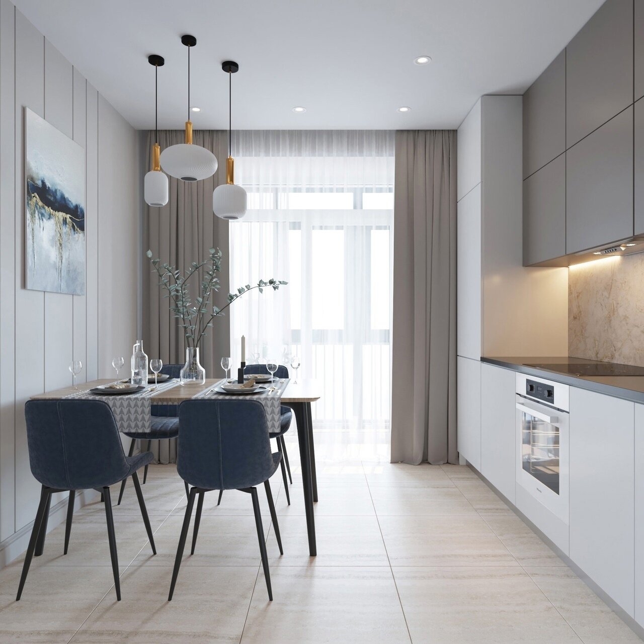 Монтаж натяжного потолка