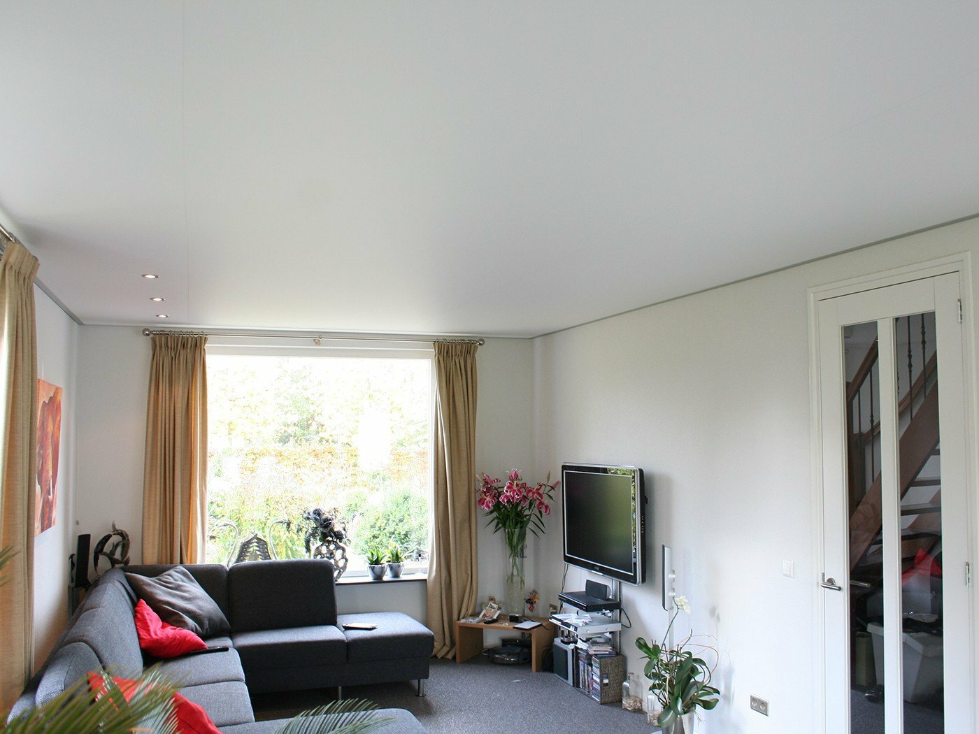 Матовые натяжные потолки