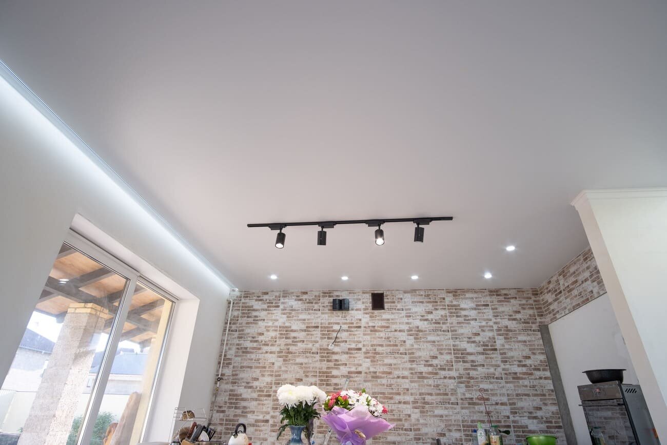 Тканевые натяжные потолки