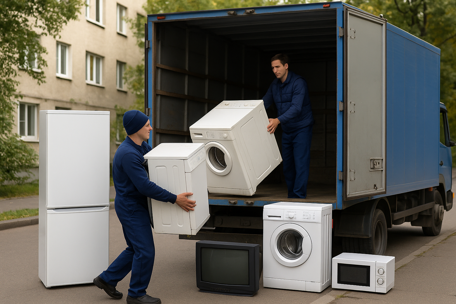 Вывоз крупногабаритной старой техники