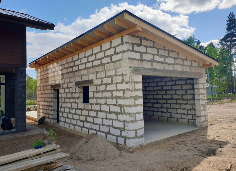 Строительство гаража под ключ