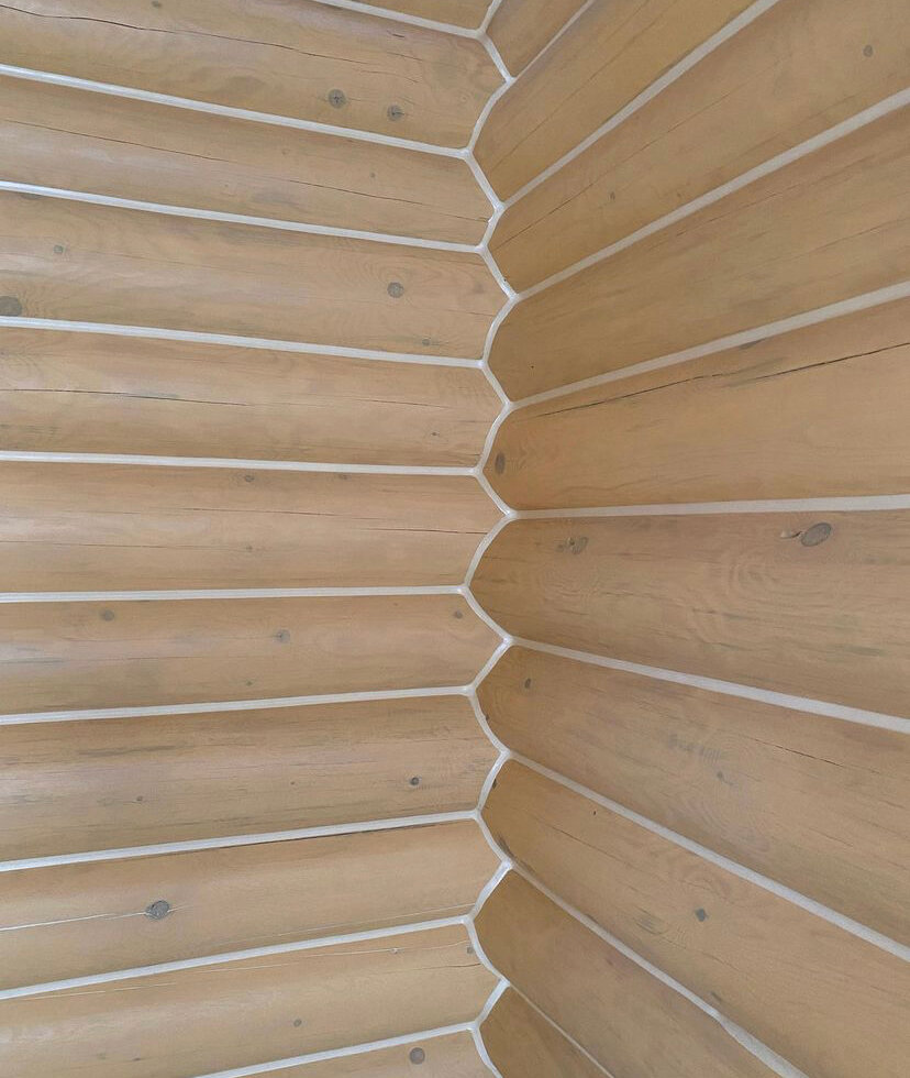 Профессиональная герметизация сруба