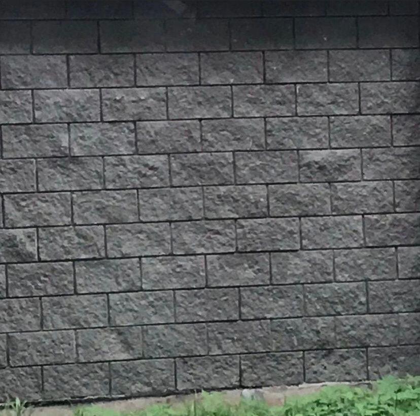 Строительство забора из бетонных блоков