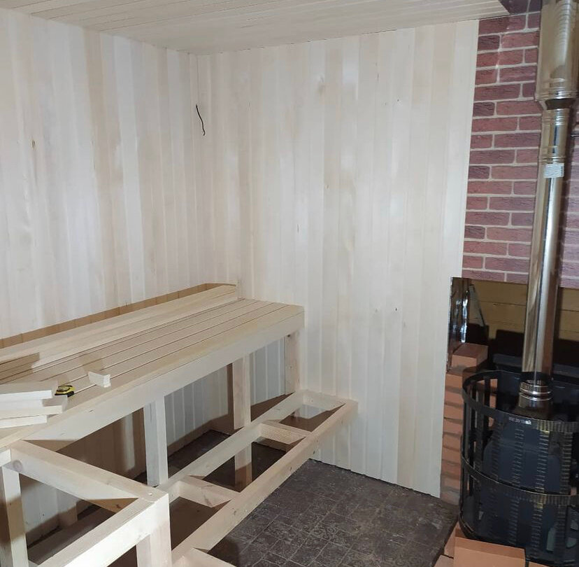 Строительство русской бани