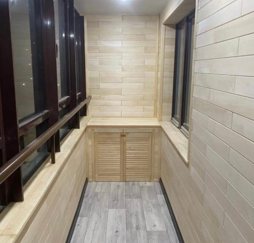 Внутренняя отделка окон деревянной вагонкой