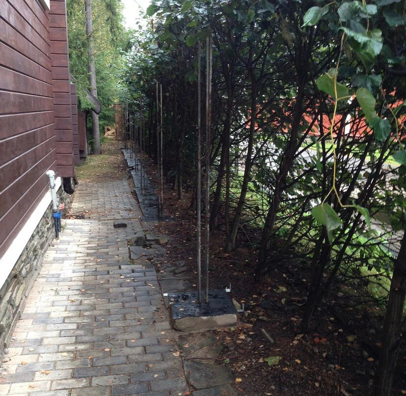 Демонтаж забора