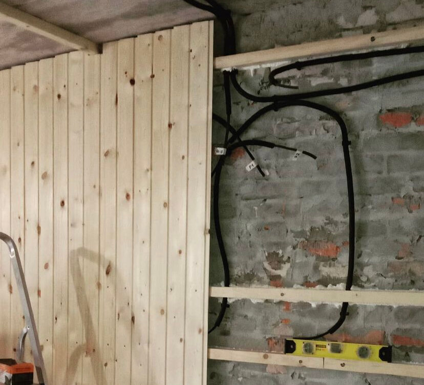 Внутренняя отделка стен и потолка в гараже