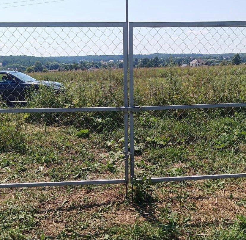 Строительство забора из сетки Рабица