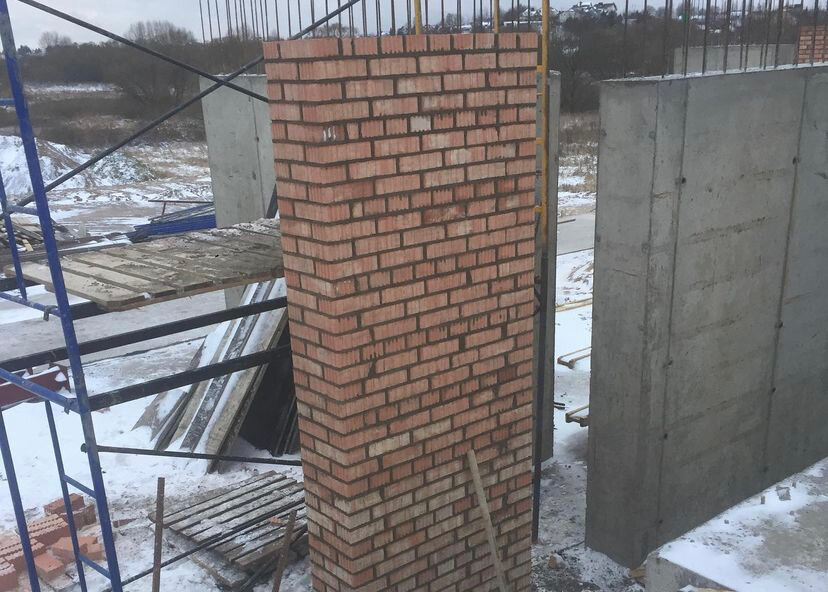 Кладка кирпича