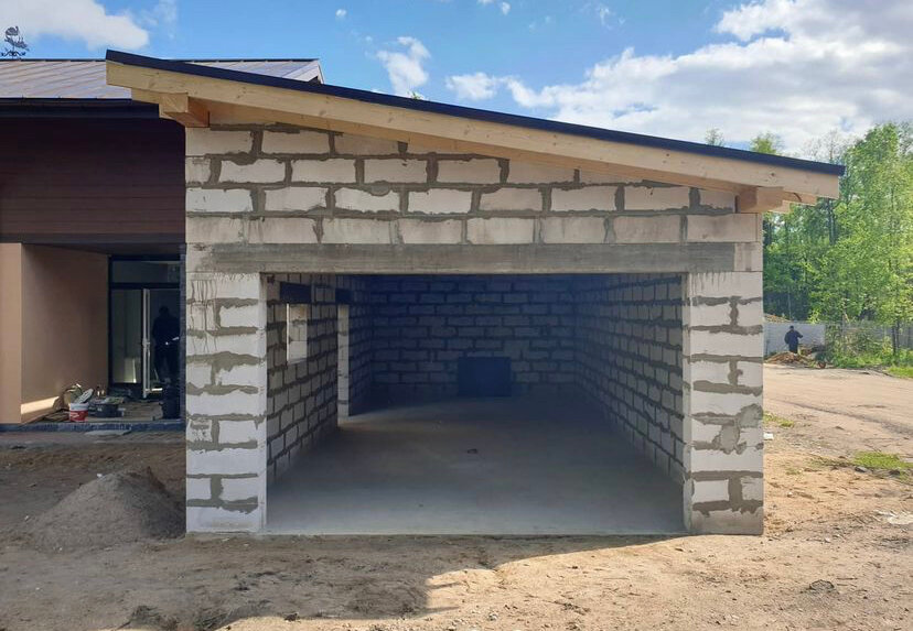 Строительство гаража под ключ