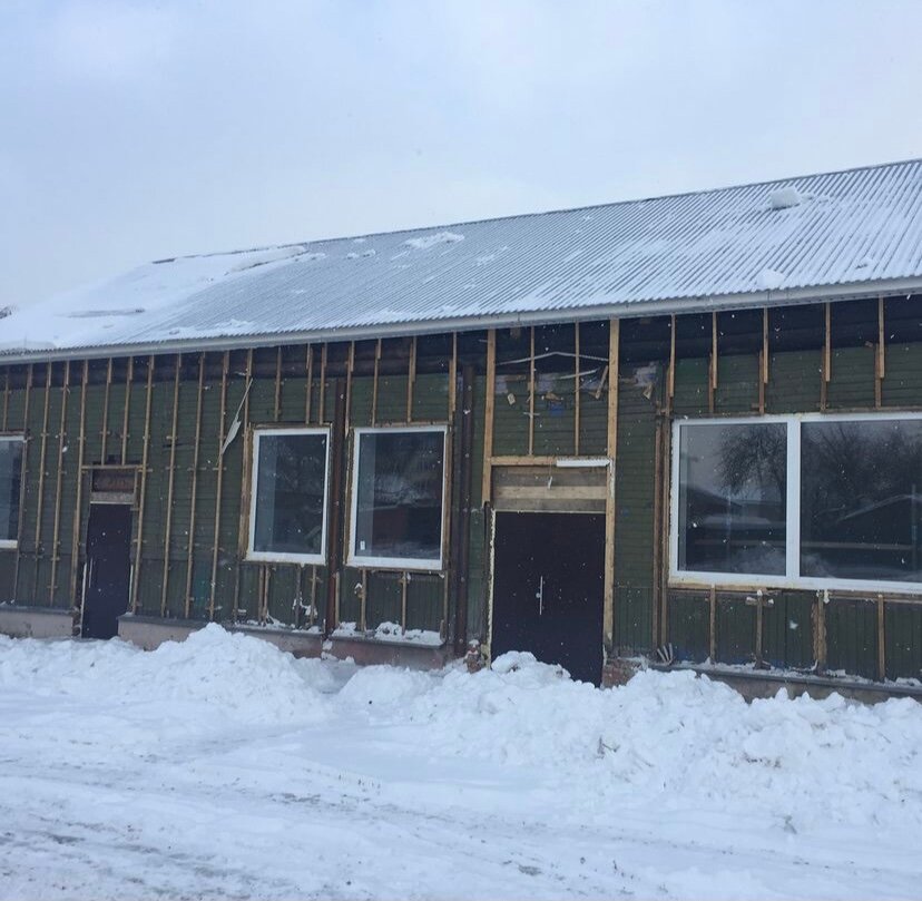 Демонтаж фасадов