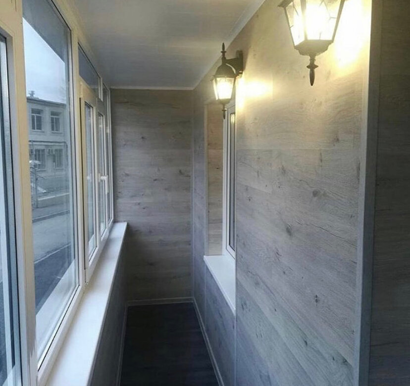 Отделка балконов и лоджий