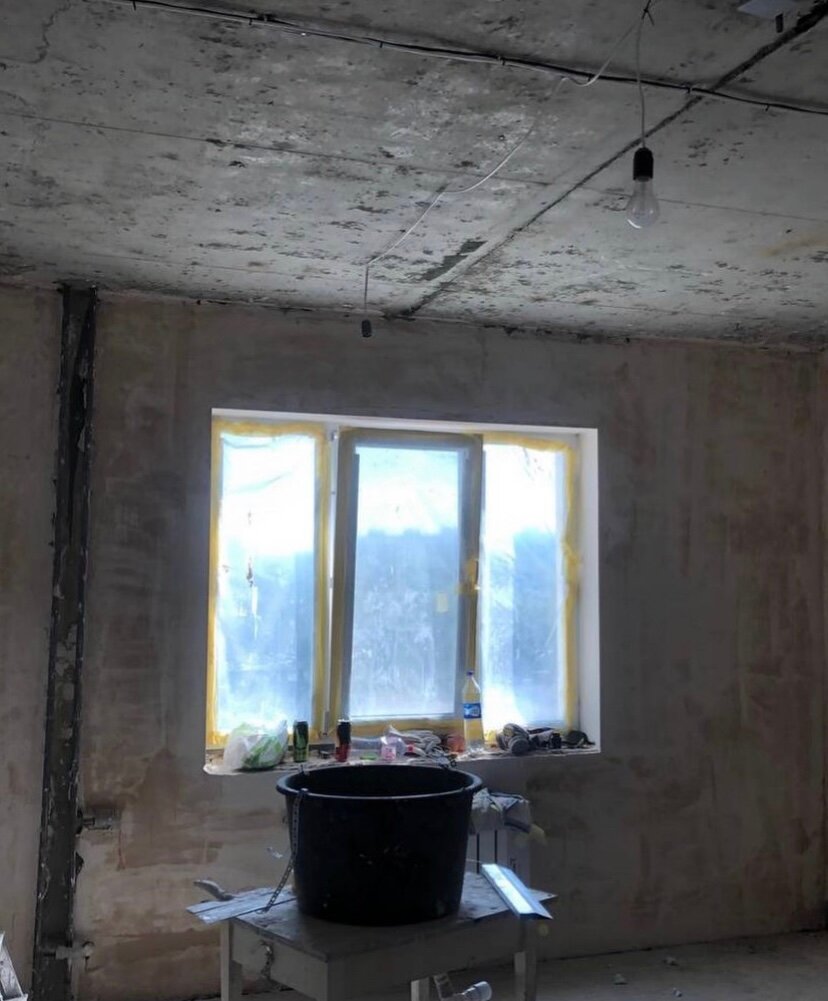 Ремонт новостройки «под ключ» с удалением строительной отделки.