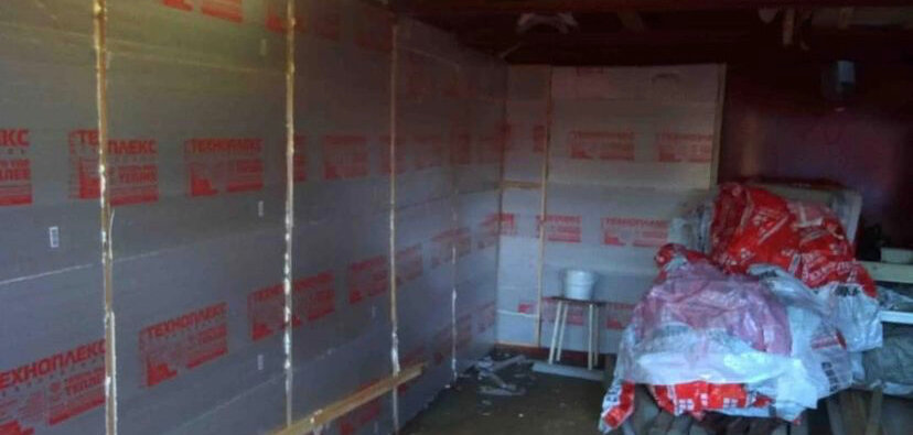 Внутренняя отделка стен и потолка в гараже