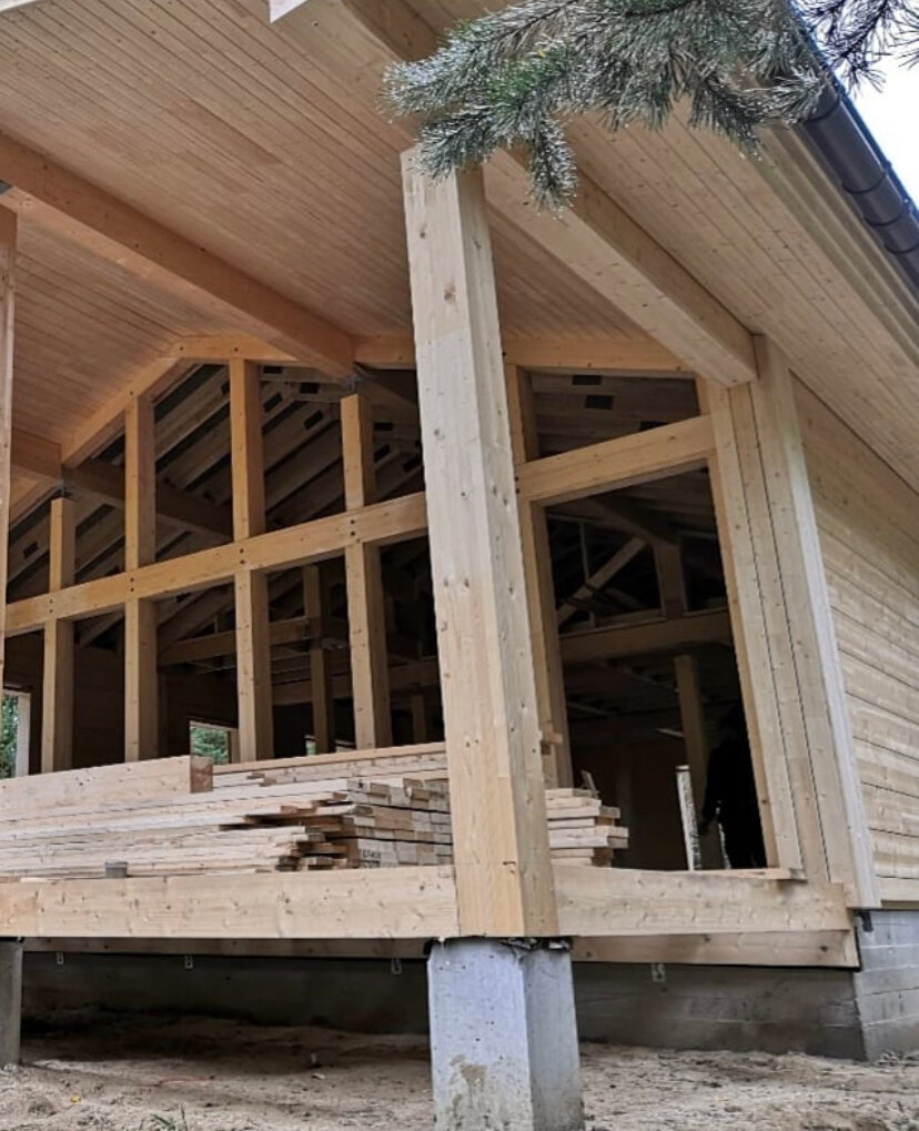 Строительство дома из бруса