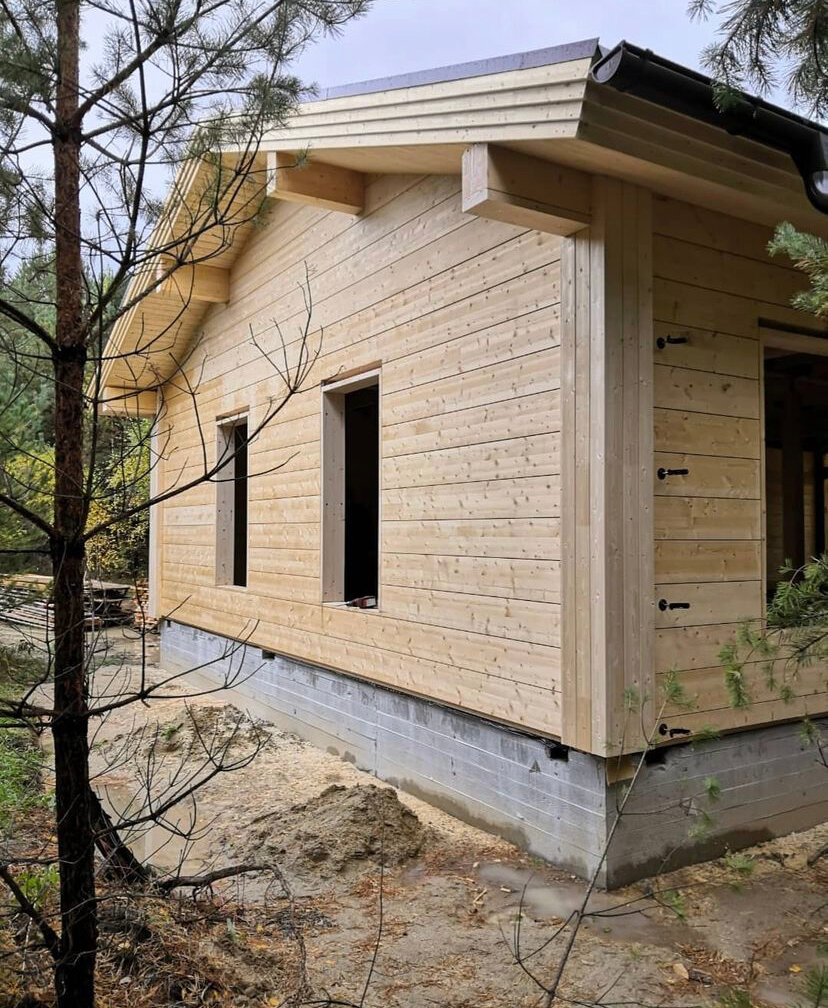 Строительство дома из бруса