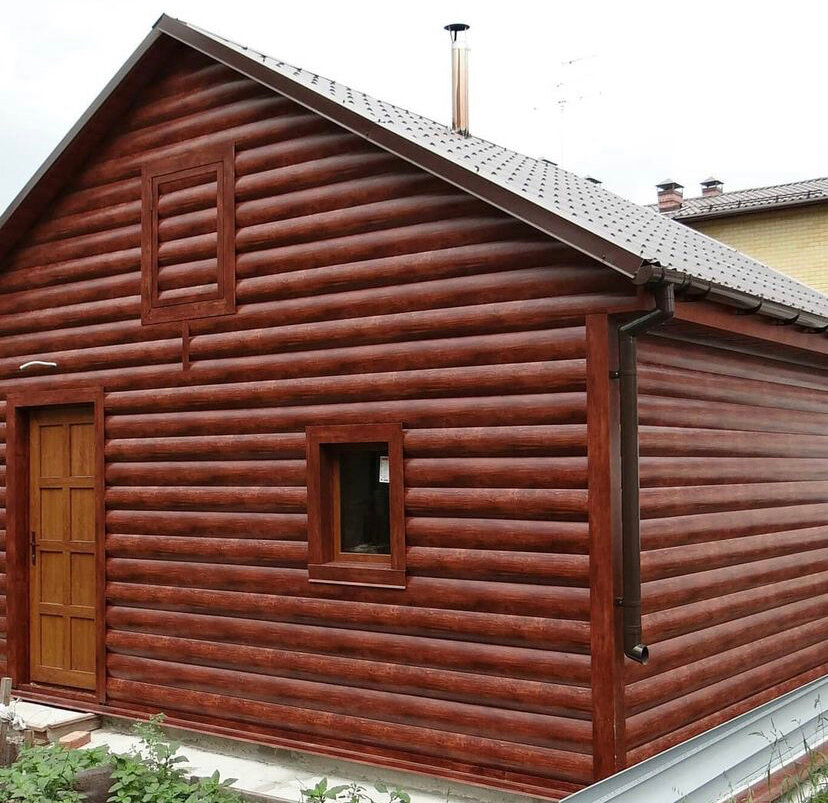 Монтаж фасада из металлического сайдинга