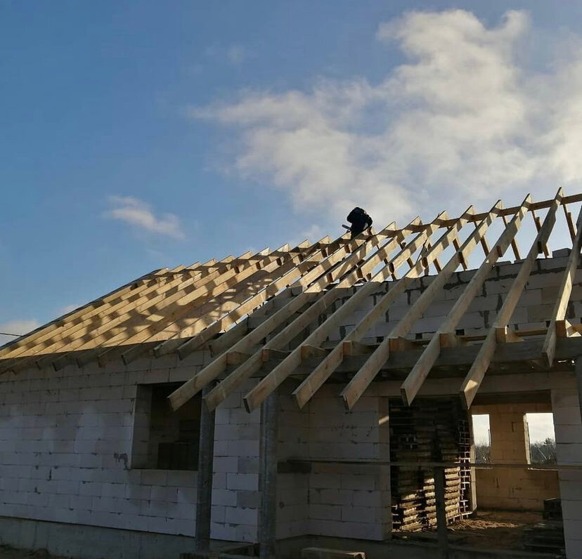 Строительство дома из бетонных блоков